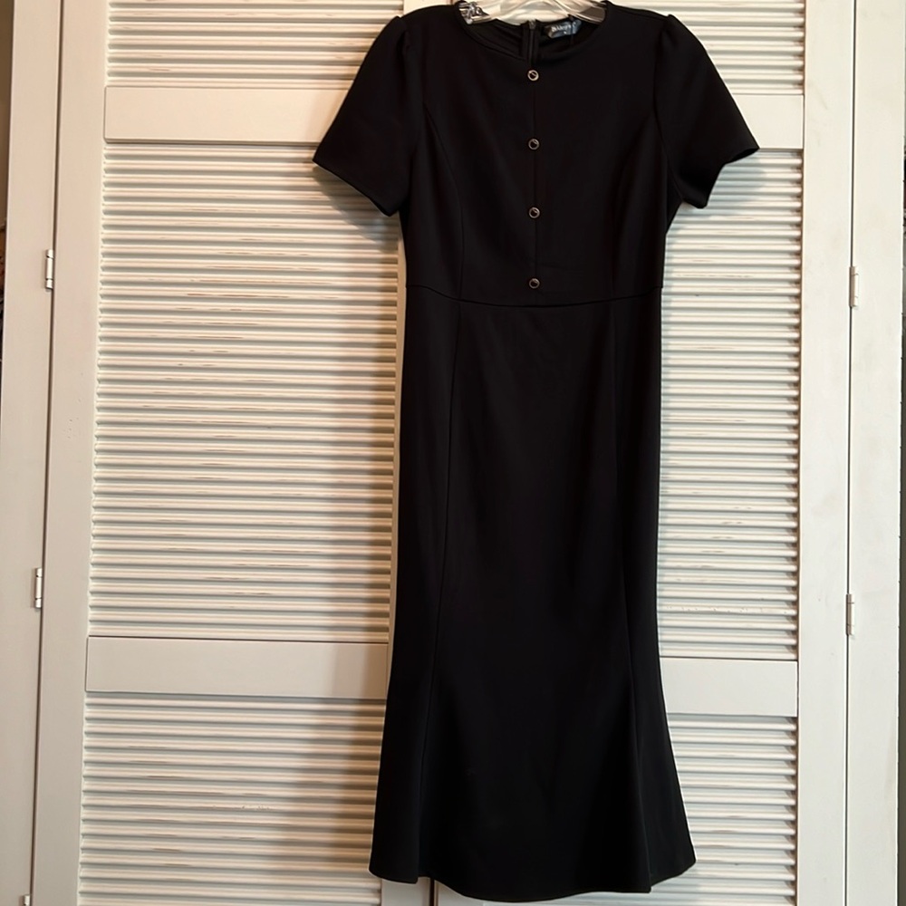 ALLEGRA K Short Sleeved Mermaid Dress
